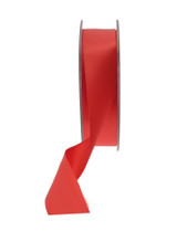 Bright Red Satin Ribbon 25mm 