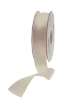 Cream Satin Ribbon 25mm 