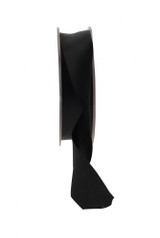 Black Satin Ribbon 25mm Black Satin Ribbon 25mm