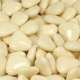 Ivory Mini Heart Dragees Ivory Mini Heart Dragees