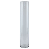 Glass Cylinder Vase (50cm x 11cm)