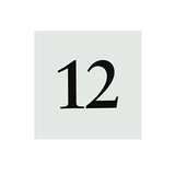 Square Table Numbers (1-12) Square Table Numbers (1-12)