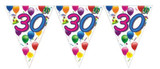 30th Birthday Flag Banner 30th Birthday Flag Banner