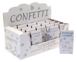 White & Silver Paper Confetti White & Silver Paper Confetti