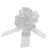 White Wedding Car Ribbon Set