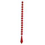 Red Ensiform Prism Garland 50cm Red Ensiform Prism Garland 50cm