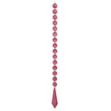 Cerise Ensiform Prism Garland 50cm Cerise Ensiform Prism Garland 50cm
