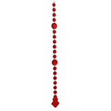 Red Leaf Pendant Garland 50cm Red Leaf Pendant Garland 50cm