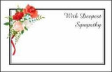 Flowers - With Deepest Sympathy (x50) Flowers - With Deepest Sympathy (x50)