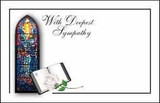 Window/Bible-With Deepest Sympathy Window/Bible-With Deepest Sympathy