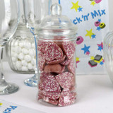 Pink Hearts with Sprinkles Candy Jar Pink Hearts with Sprinkles Candy Jar