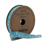Its a Boy Blue Ribbon 15mm Its a Boy Blue Ribbon 15mm