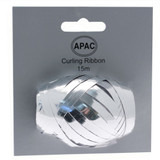 Metallic Silver Ribbon Cop Metallic Silver Ribbon Cop