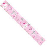 Happy 1st Birthday Baby Pink Banner Happy 1st Birthday Baby Pink Banner