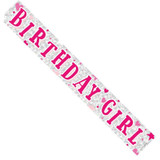 Birthday Girl Banner Birthday Girl Banner