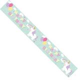 Princess Happy Birthday Banner Princess Happy Birthday Banner