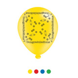 Congratulations Latex Balloons x8 Congratulations Latex Balloons x8