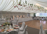 Hanging Silk Flowers - By GDC Weddings & Events