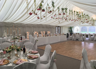 Hanging Silk Flowers - By GDC Weddings & Events