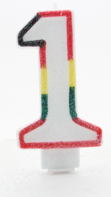 Giant Multicoloured Candle Age 1 Giant Multicoloured Candle Age 1