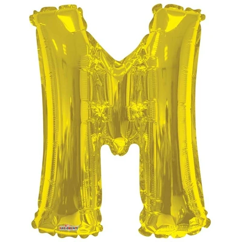 34"  Letter Balloon - M - Gold