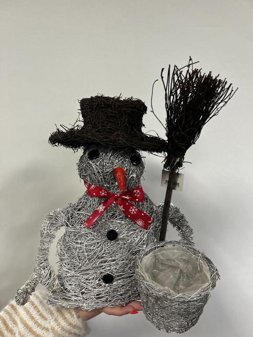 Salim Snowman Planter (36cm) Salim Snowman Planter (36cm)