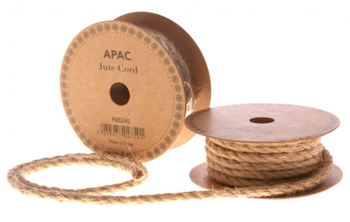 Jute Cord String (7mm x 5yds) Jute Cord String (7mm x 5yds)