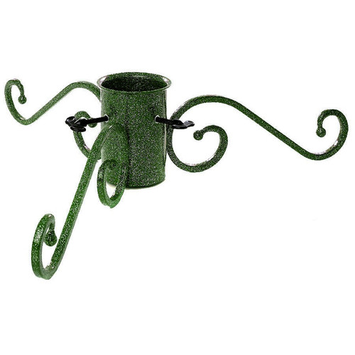 Noble Christmas Treen Stand - Green - 10cm (4") Noble Christmas Treen Stand - Green - 10cm (4")