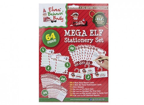 Elves' Behavin' Badly Stationery Set