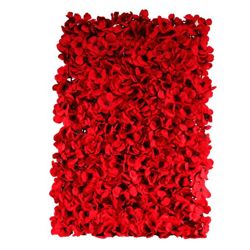 Red Hydrangea Flower Wall Bundle (2 x 3M) Red Hydrangea Flower Wall Bundle (2 x 3M)