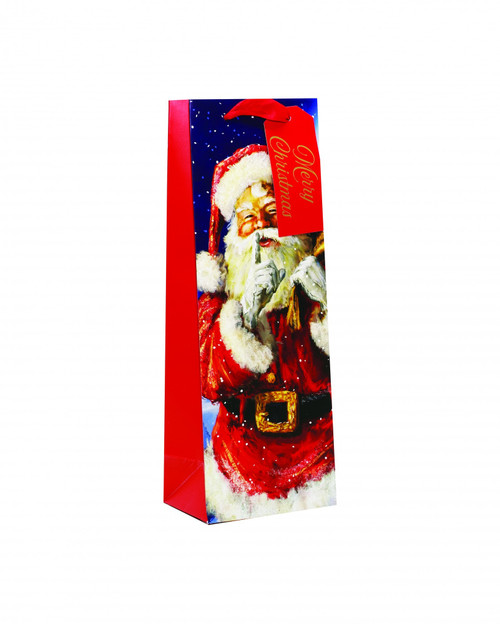 Traditional Santa Bottle Bag Traditional Santa Bottle Bag