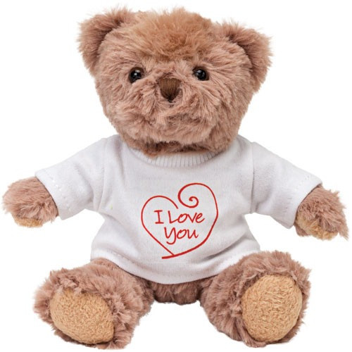 Cute Chandler Sitting Bear (13 cm / 5 inch) Ideal for T-shirts