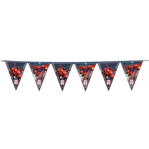Big Hero 6 Party Flag Banner 