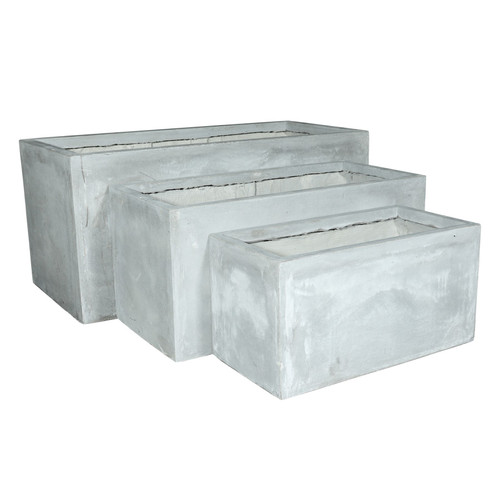 Set of 3 Hortus troughs Set of 3 Hortus troughs