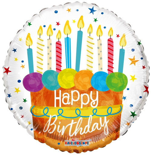 ECO Balloon - Birthday Cake and Candle (18 Inch) ECO Balloon - Birthday Cake and Candle (18 Inch)
