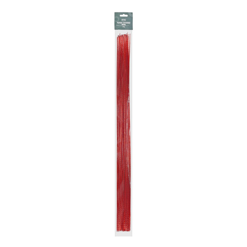Red Paper Covered Wire (0.9mm x 50cm) Red Paper Covered Wire (0.9mm x 50cm)