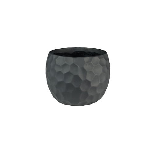 Vogue Black Honeycomb Pot (H11cm x Dia14cm) Vogue Black Honeycomb Pot (H11cm x Dia14cm)
