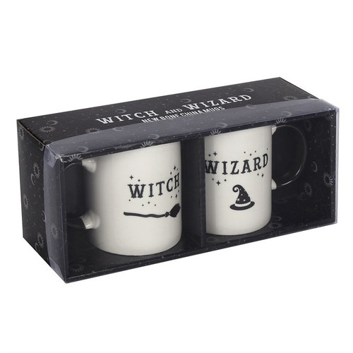 Witch & Wizard Mug Set 