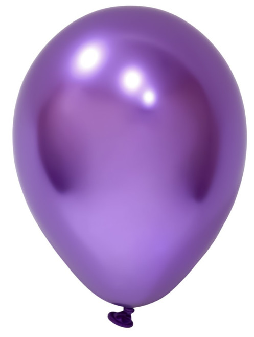 Violet Chrome Latex Balloon 5inch (Pack of 100) Violet Chrome Latex Balloon 5inch (Pack of 100)