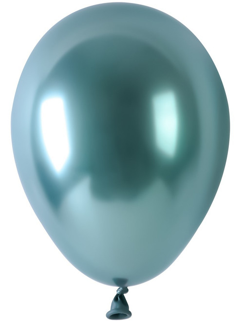 Green Chrome Latex Balloon 5inch (Pack of 100) Green Chrome Latex Balloon 5inch (Pack of 100)