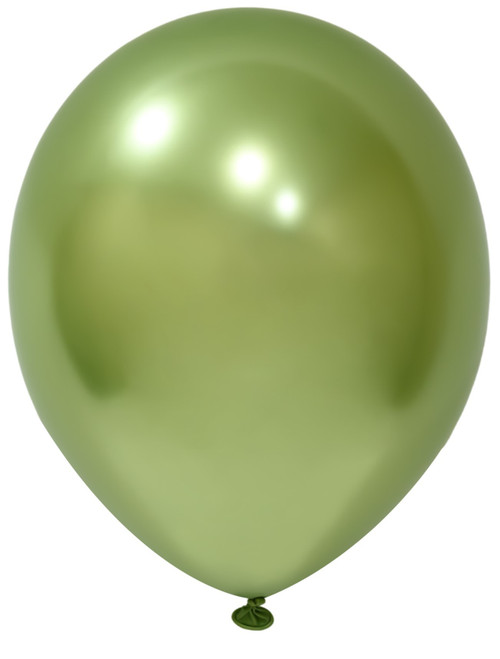 Light Green Chrome Latex Balloon 10inch (Pack of 50)  Light Green Chrome Latex Balloon 10inch (Pack of 50)