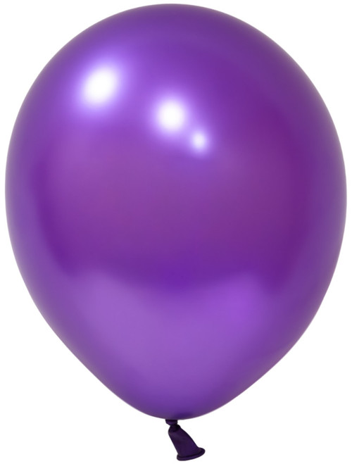 Violet Metallic Latex Balloon 10inch (Pack of 100) Violet Metallic Latex Balloon 10inch (Pack of 100)