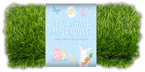 Faux Grass Table Runner (90cm x 30cm)