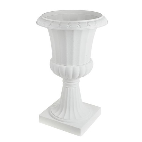 White Roman Plastic Urn (58cm) White Roman Plastic Urn (58cm)
