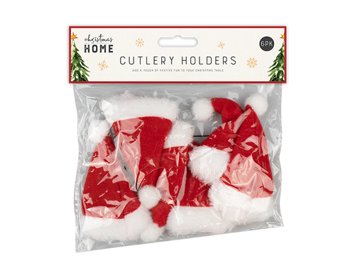 Christmas Cutlery Holders (6 Pack) Christmas Cutlery Holders (6 Pack)