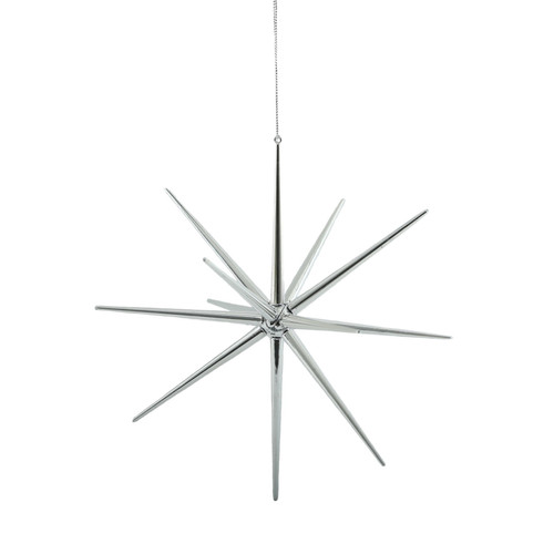 Star Hanging Decoration - Silver (20cm) Star Hanging Decoration - Silver (20cm)