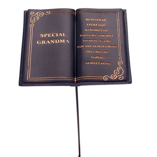 Black Special Grandma Memorial Pick