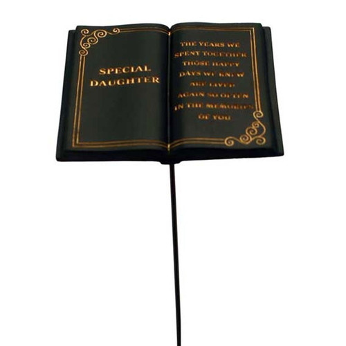 Black Special Daughter Memorial Pick