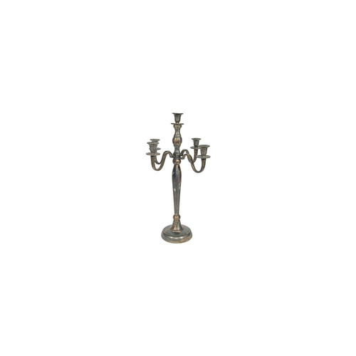 Antique Silver Creation Vogue Candelabra (60cm) Antique Silver Creation Vogue Candelabra (60cm)