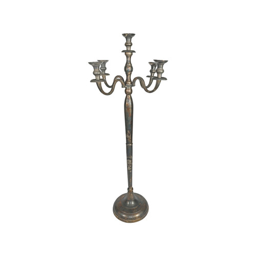 Antique Silver Creation Vogue Candelabra (120cm) Antique Silver Creation Vogue Candelabra (120cm)